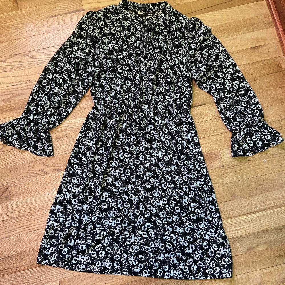 J crew mercantile sheer dress